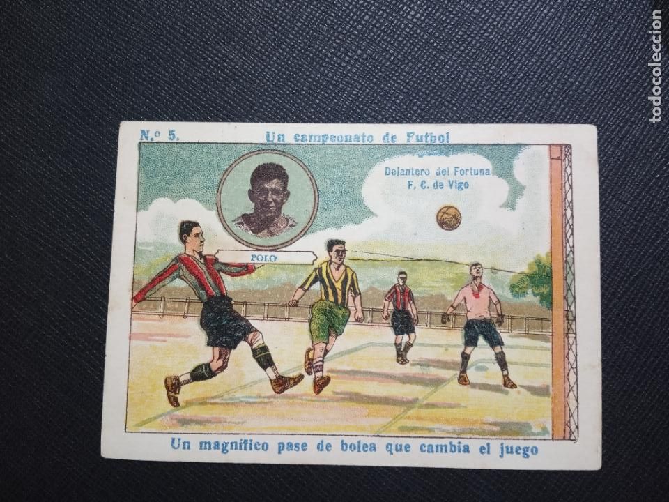 Figurine di Calcio: POLO CELTA CHOCOLATES AMATLLER UN CAMPEONATO DE FUTBOL CROMO FUTBOL LIGA - PP1 - 5