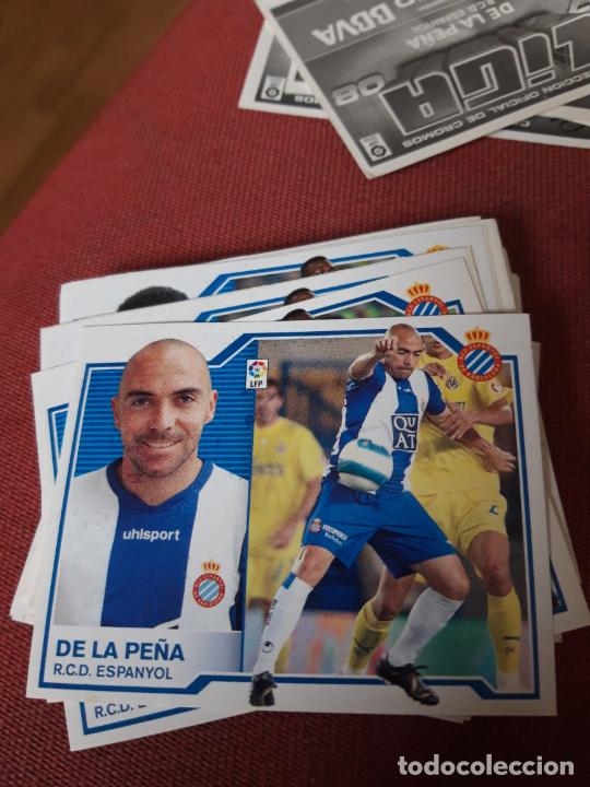 Figurine di Calcio: De la pe&ntilde;a.espa&ntilde;ol este 07 08 2007 2008 sin pegar