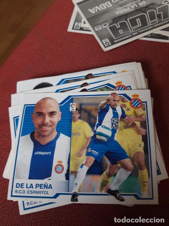 Figurine di Calcio: De la pe&ntilde;a.espa&ntilde;ol este 07 08 2007 2008 sin pegar