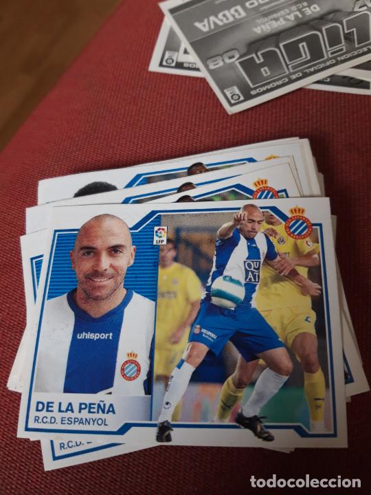Figurine di Calcio: De la pe&ntilde;a.espa&ntilde;ol este 07 08 2007 2008 sin pegar