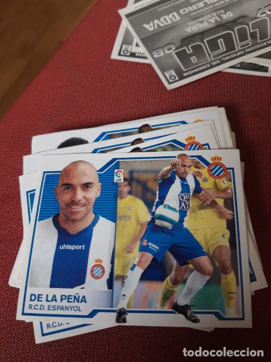 Figurine di Calcio: De la pe&ntilde;a.espa&ntilde;ol este 07 08 2007 2008 sin pegar