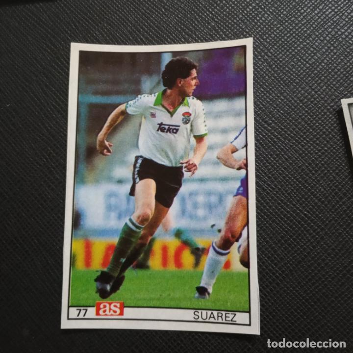 Football Stickers: SUAREZ RACING SANTANDER AS 1986 1987 CROMO FUTBOL LIGA 86 87 - RF0 - SIN PEGAR - 77