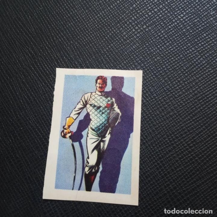 Fu&szlig;ball-Sticker: ESGRIMA SABLE RUIZ ROMERO TOKIO OLIMPIADAS 1964 CROMO FUTBOL LIGA 64 - DESPEGADO - 45