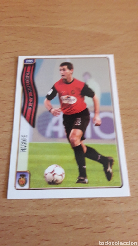 Fu&szlig;ball-Sticker: Mundicromo 2005 285 Nagore baja Mallorca