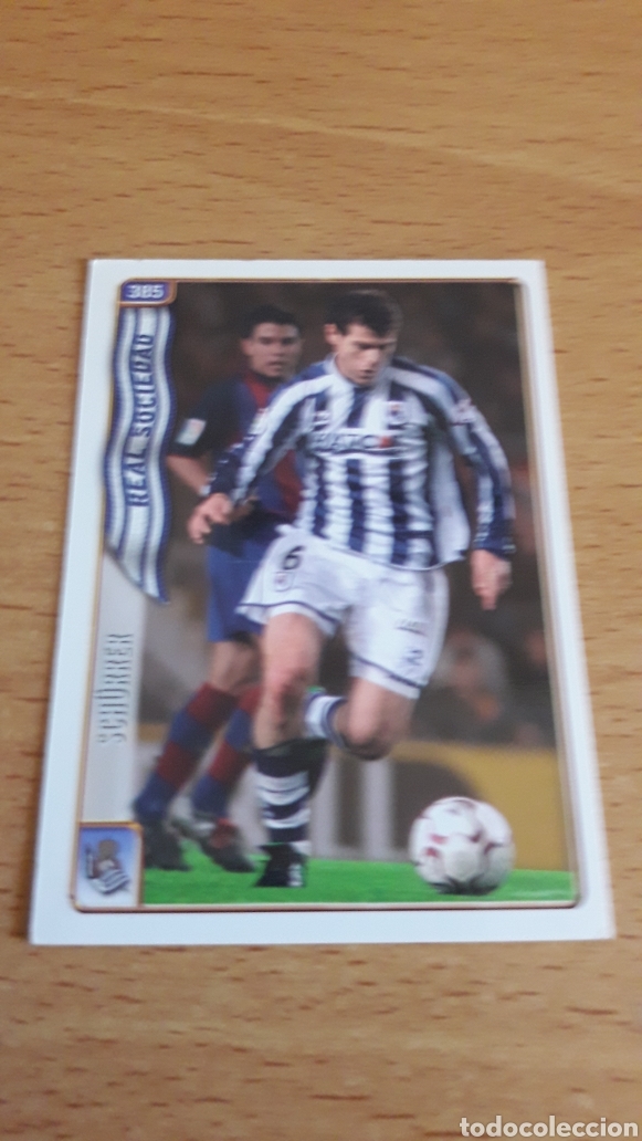 Cromos de f&uacute;tbol: Mundicromo las fichas de la liga 2005 385 Schurrer baja Real Sociedad
