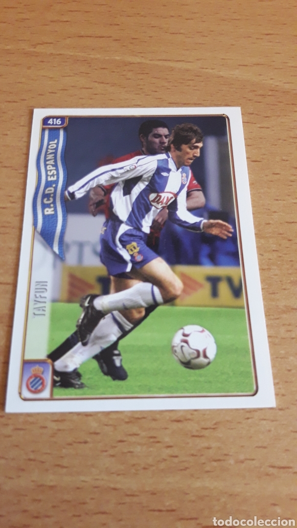 Fu&szlig;ball-Sticker: Mundicromo 2005 416 Tayfun baja Espanyol