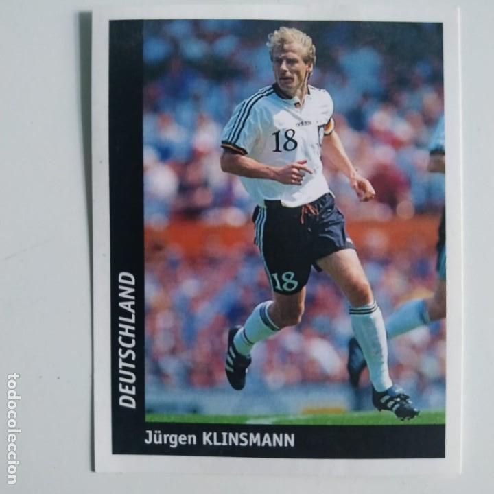 Figurine di Calcio: DS WORLD CUP FRANCE 98 CROMOS FRANCIA 1998 N&ordm; 252 KLINSMANN