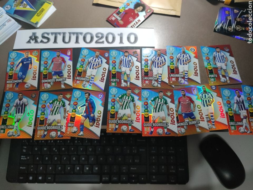 Football Stickers: LOTE DE 16 IDOLOS 7 DIFERENTES LOS DE LA FOTO DE SOBRE