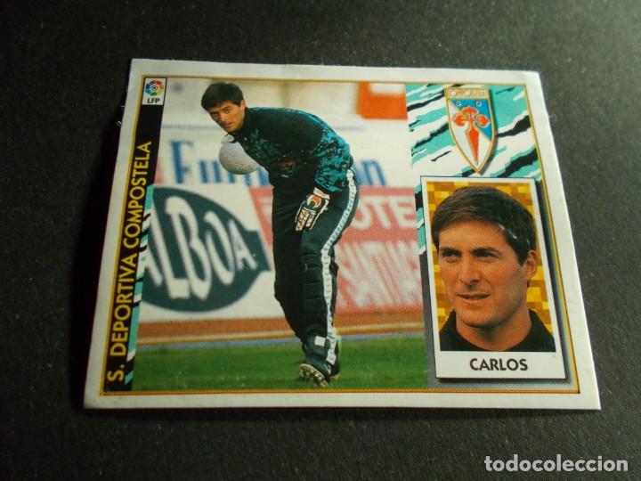Cromos de f&uacute;tbol: ESTE 97-98 COLOCA CARLOS COMPOSTELA VENTANILLA - Foto 1