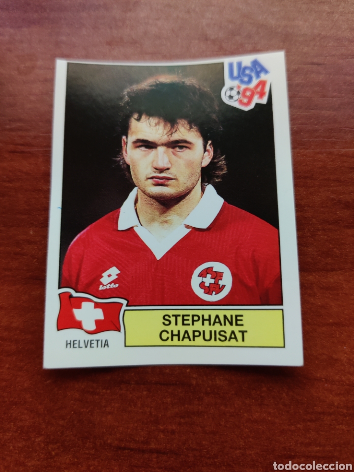 Cromos de Futebol: ESTAMOS LIQUIDANDO. Cromo Mundial USA 94 Panini Helvetia Stephane Chapuisat n&uacute;mero 49