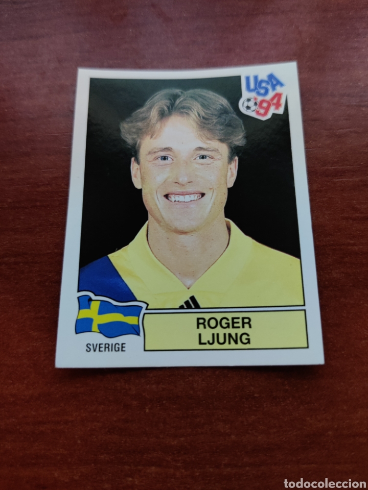 Cromos de Futebol: ESTAMOS LIQUIDANDO. Cromo Mundial USA 94 Panini Sverige Roger Ljung n&uacute;mero 154