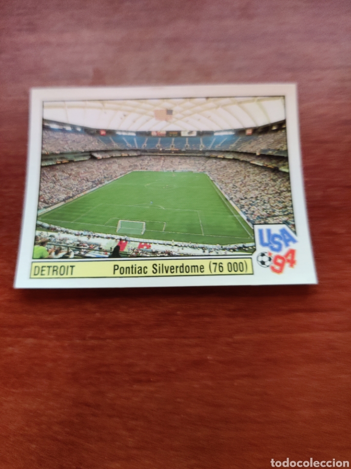 Fu&szlig;ball-Sticker: ESTAMOS LIQUIDANDO. Cromo Mundial USA 94 Panini Detroit Pontiac Silverdome n&uacute;mero 8