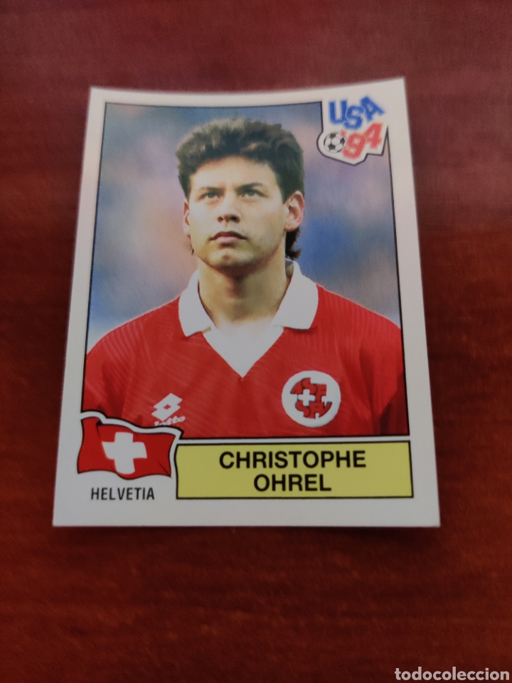 Cromos de Futebol: ESTAMOS LIQUIDANDO. Cromo Mundial USA 94 Panini Helvetia Christophe Ohrel n&uacute;mero 42