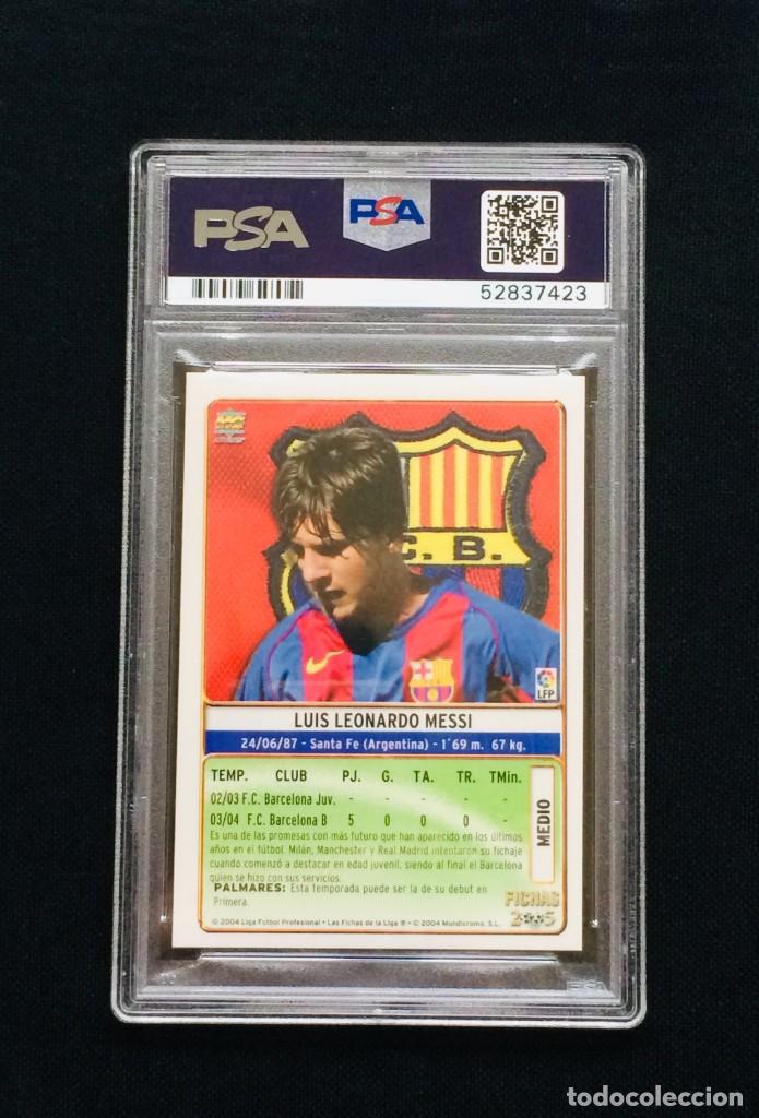 rookie ) 2004 - lionel messi #617 - certifica - Compra venta en