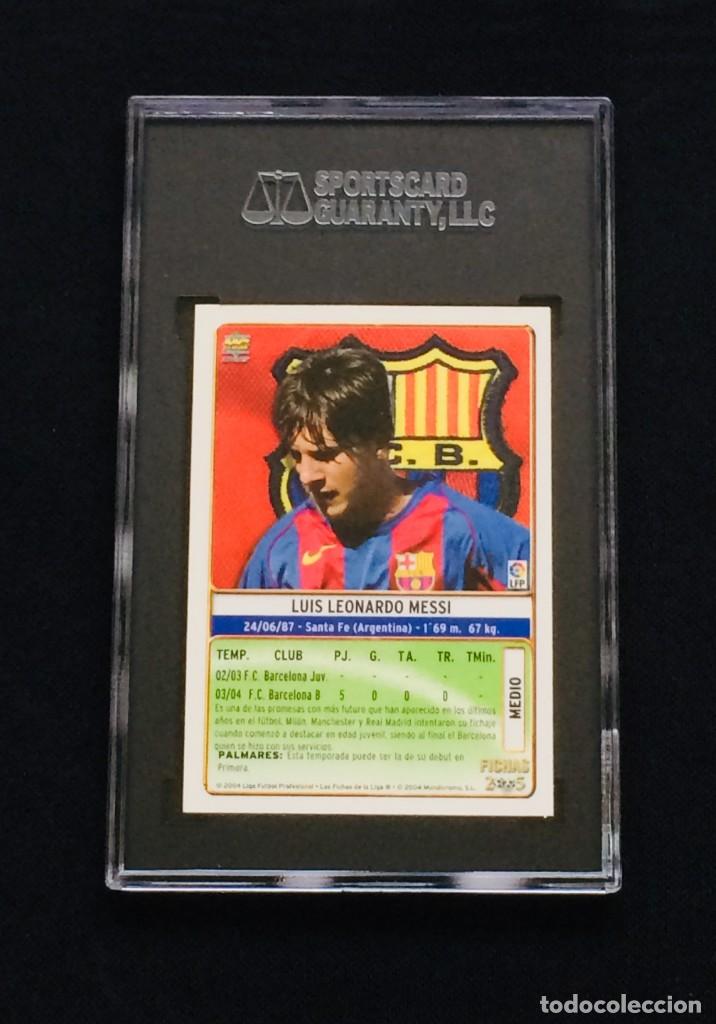 rookie ) 2004 - lionel messi #617 - certifica - Compra venta en