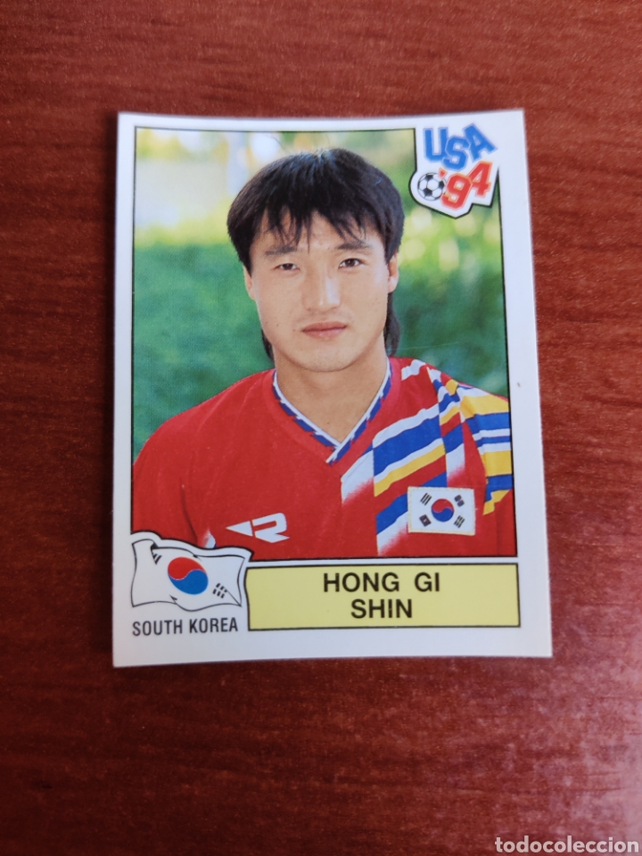 Cromos de F&uacute;tbol: ESTAMOS LIQUIDANDO. Cromo Mundial USA 94 Panini South Korea Hong Gi Shin n&uacute;mero 212