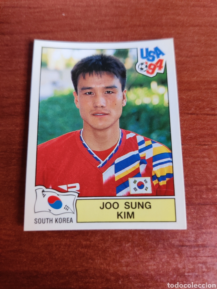 Fu&szlig;ball-Sticker: ESTAMOS LIQUIDANDO. Cromo Mundial USA 94 Panini South Korea Joo Sung Kim n&uacute;mero 218