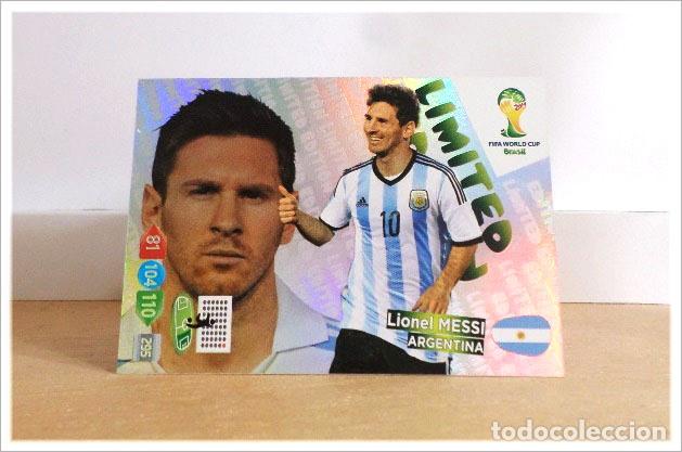 Carte Lionel Messi Fifa World Cup Brasil Star Player