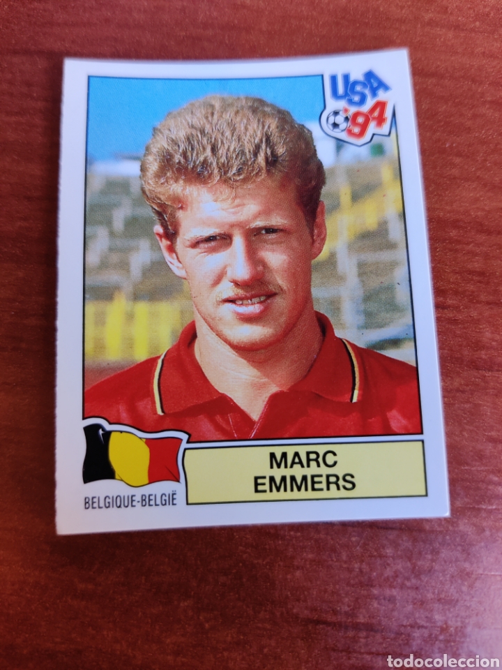Cromos de Futebol: ESTAMOS LIQUIDANDO. Cromo Mundial USA 94 Panini Belgique-belgie Marc Emmers n&uacute;mero 389