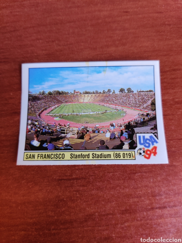 Cromos de Futebol: ESTAMOS LIQUIDANDO. Cromo Mundial USA 94 Panini San Francisco Stanford Stadium n&uacute;mero 14