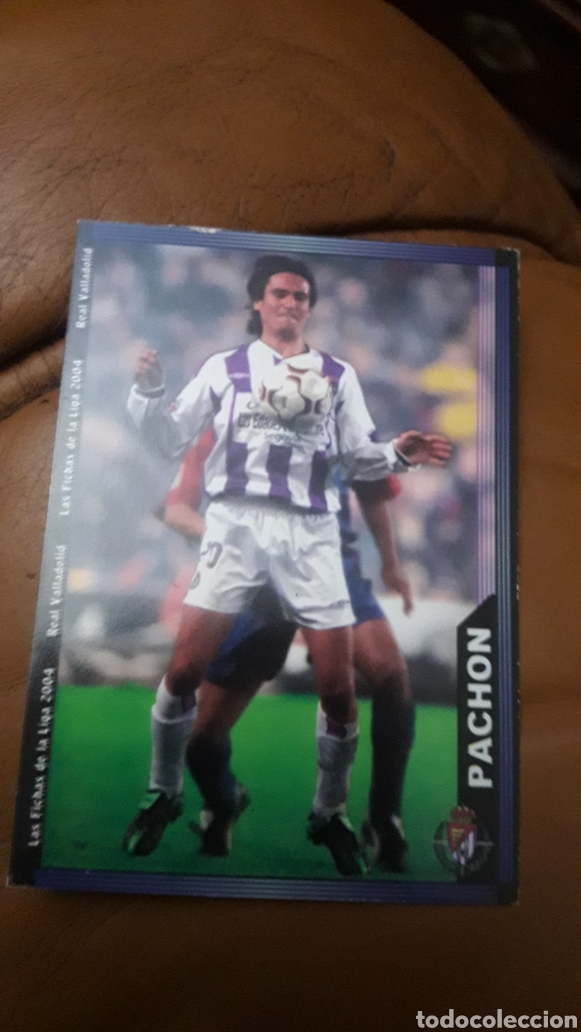 Figurine di Calcio: Mundicromo las fichas de la liga 2004 368 Pach&oacute;n err&oacute;nea escudo estrecho