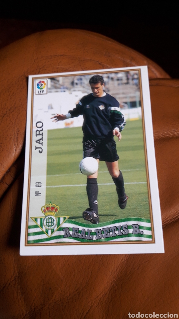 Fu&szlig;ball-Sticker: Mundicromo 97 98 69 Jaro baja Real Betis