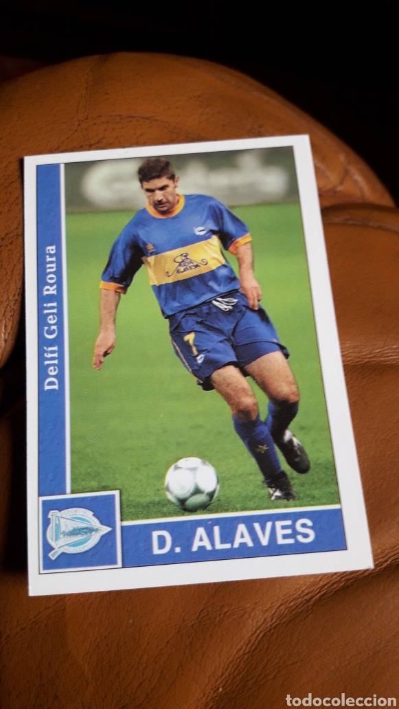 Figurine di Calcio: Mundicromo 2002 194 Geli Alav&eacute;s versi&oacute;n err&oacute;nea