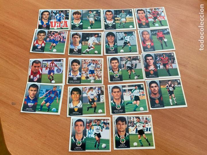 Cromos de Futebol: LOTE 14 BAJAS CROMOS FUTBOL LIGA 98 99 1998 1999 ESTE (CRIP2)