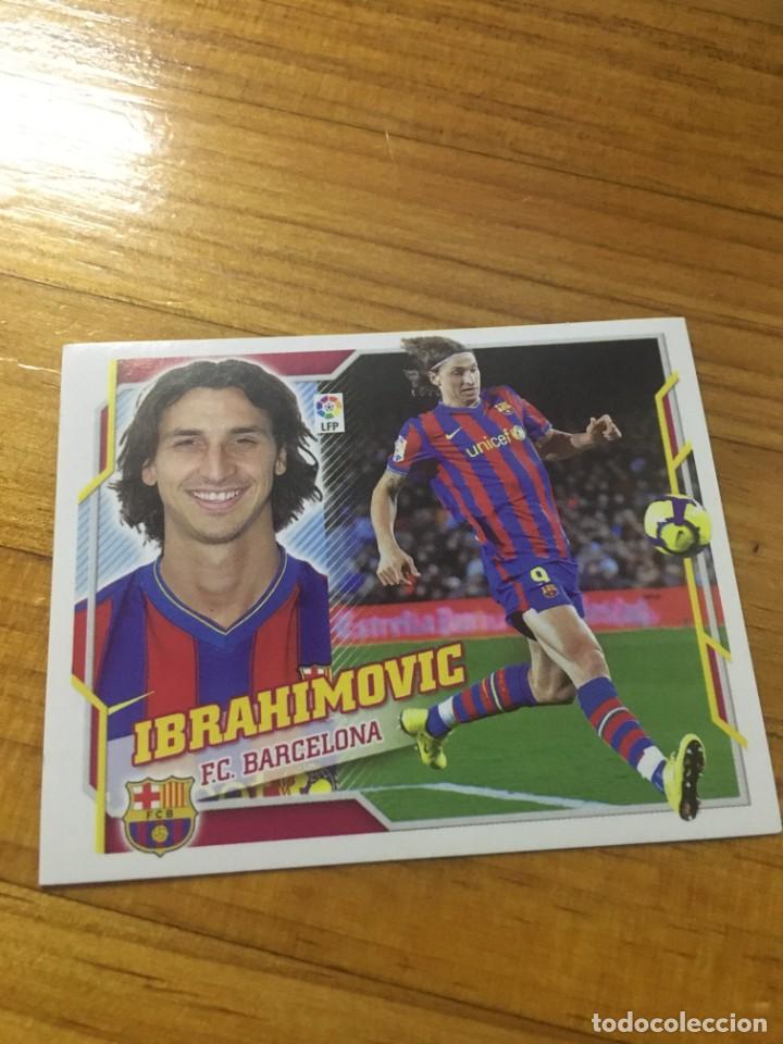 Cromos de f&uacute;tbol: 2010 2011. EDICIONES ESTE. SIN PEGAR. IBRAHIMOVIC - Foto 1