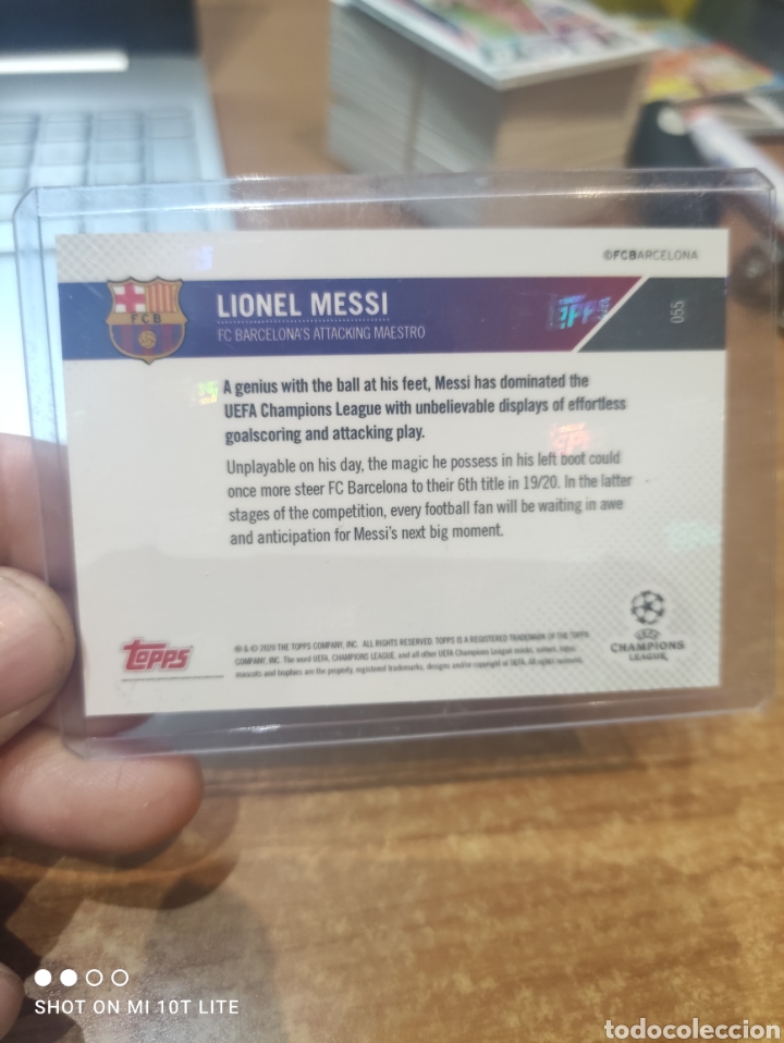 Cromos de f&uacute;tbol: MESSI TOPPS NOW - Foto 2