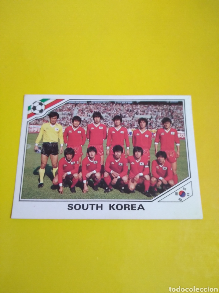 Cromos de f&uacute;tbol: Corra del sur.Mexico 86.num.91 - Foto 1