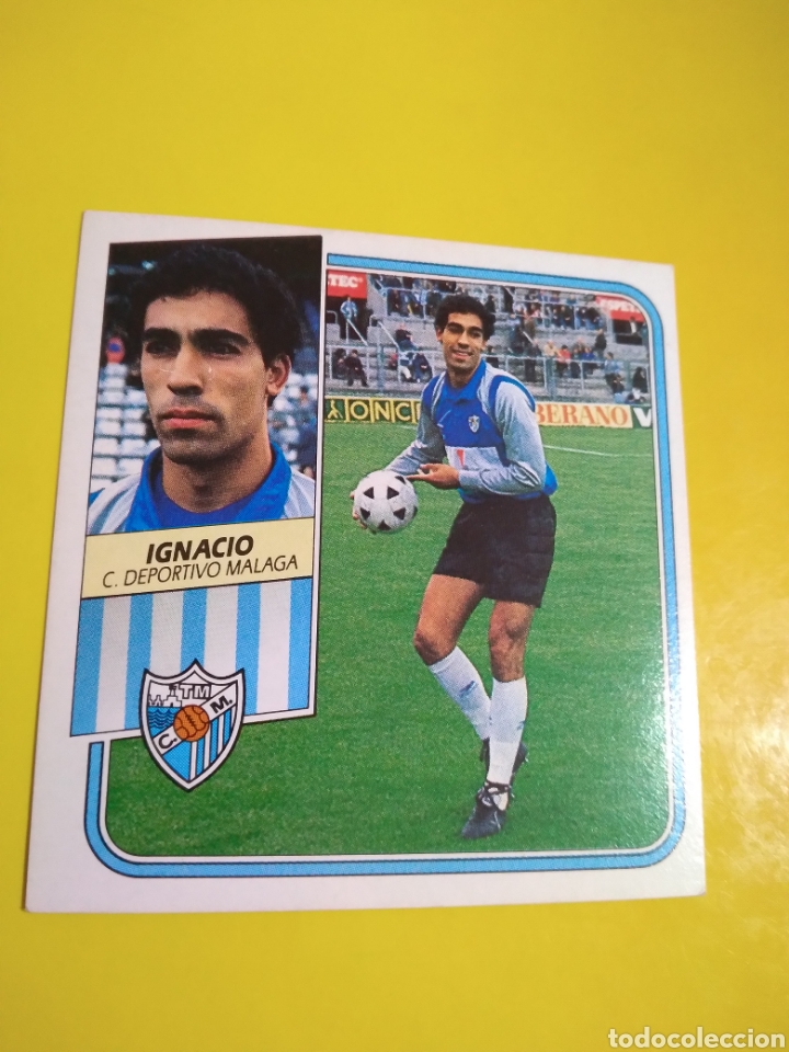 Cromos de f&uacute;tbol: Ignacio. Liga 89/90. Nuevo - Foto 1