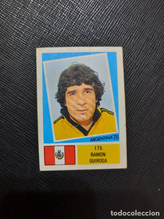Figurine di Calcio: RAMON QUIROGA PERU FHER ARGENTINA MUNDIAL 1978 CROMO FUTBOL LIGA 78 - SIN PEGAR - 175