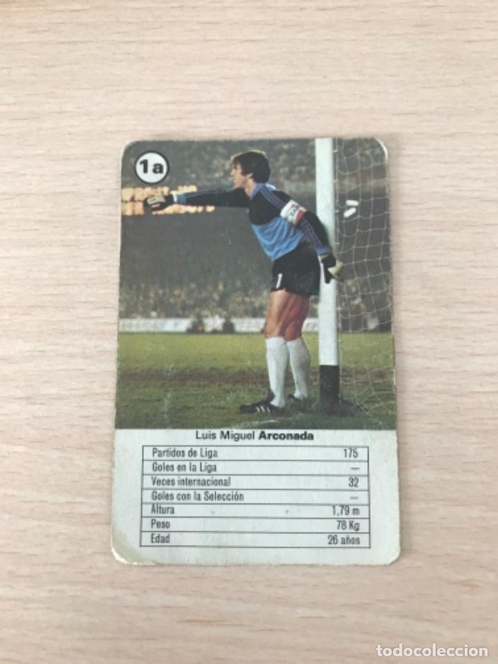 Cromos de f&uacute;tbol: Arconada - Foto 1