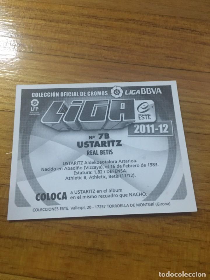 Cromos de f&uacute;tbol: 2011 2012 Ediciones Este. Sin pegar. Ustaritz - Foto 2