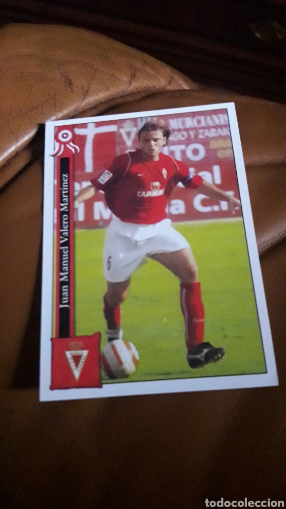 Figurine di Calcio: Mundicromo las fichas de la liga 2006 869 Juanma Real Murcia