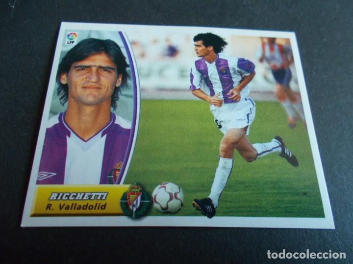 Cromos de f&uacute;tbol: ESTE 03-04 COLOCA RICHETTI -VALLADOLID - NUEVO SIN PEGAR