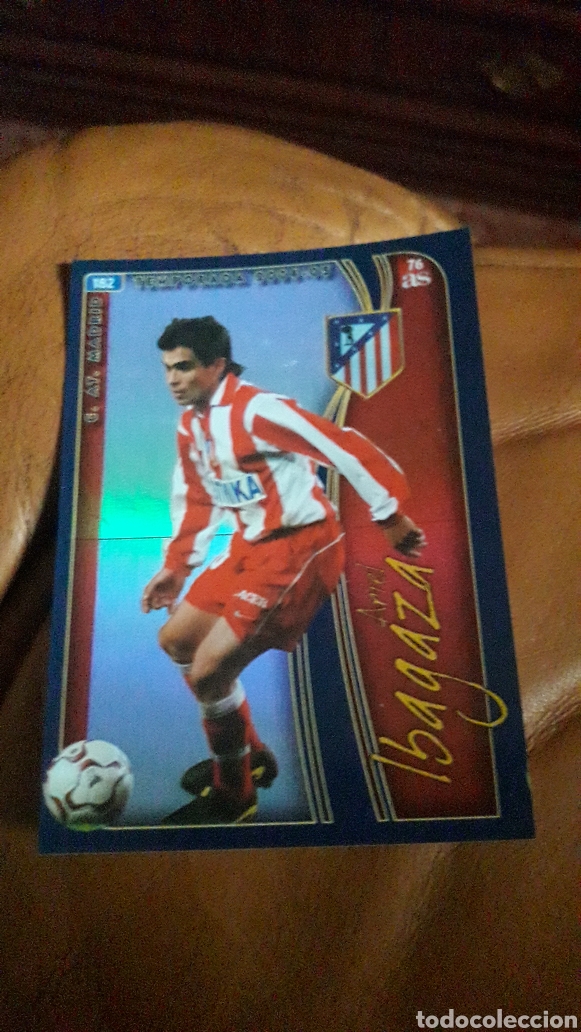 Cromos de f&uacute;tbol: Mundicromo/as las fichas de la liga 2005 Ibagaza Atl&eacute;tico de Madrid