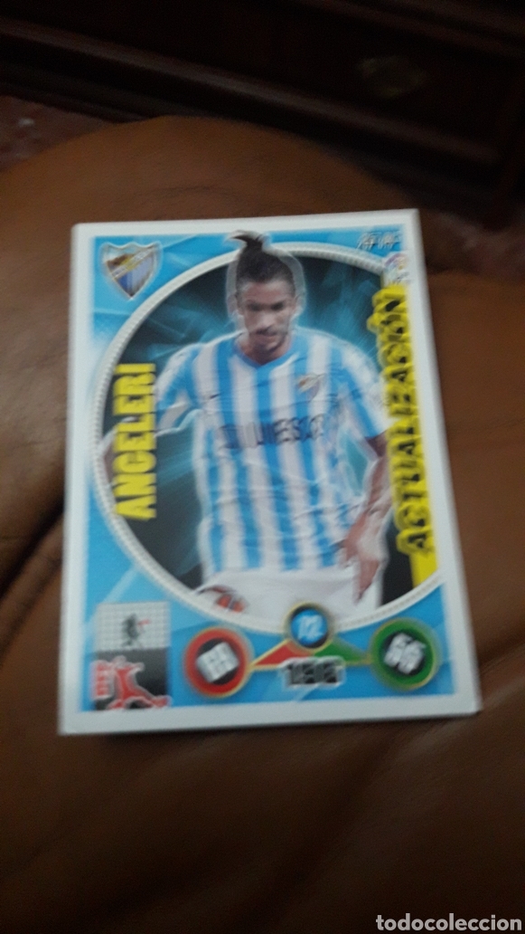 Figurine di Calcio: Panini Adrenalyn 2014 2015 14 15 Angeleri M&aacute;laga actualizacion