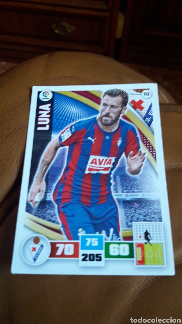 Cromos de f&uacute;tbol: Panini Adrenalyn 2015 2016 15 16 Luna Eibar - Foto 1
