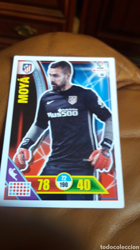 Fu&szlig;ball-Sticker: Panini Adrenalyn 2016 2017 16 17 48 Moy&aacute; Atl&eacute;tico de Madrid