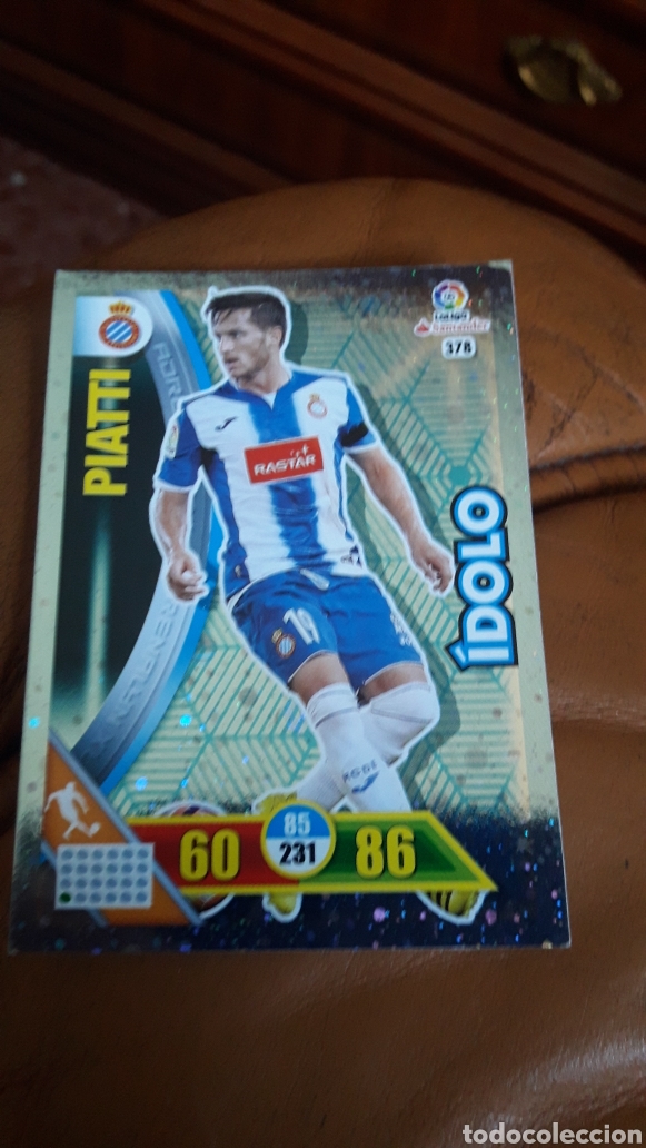 Cromos de Futebol: Panini Adrenalyn 2016 2017 16 17 378 Piatti Espanyol idolo