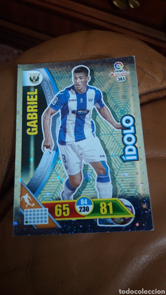 Cromos de Futebol: Panini Adrenalyn 2016 2017 16 17 383 Gabriel Legan&eacute;s idolo