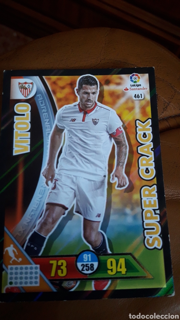 Fu&szlig;ball-Sticker: Panini Adrenalyn 2016 2017 16 17 461 Vitolo Sevilla supercrack
