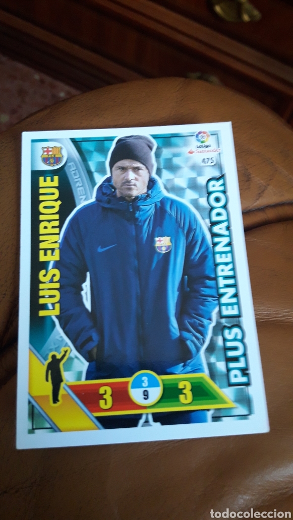 Cromos de Futebol: Panini Adrenalyn 2016 2017 16 17 475 Luis Enrique Barcelona