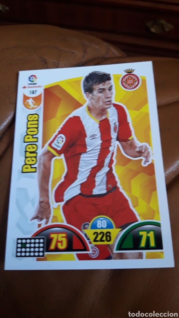 Figurine di Calcio: Panini Adrenalyn 2017 2018 17 18 187 Pere Pons Girona