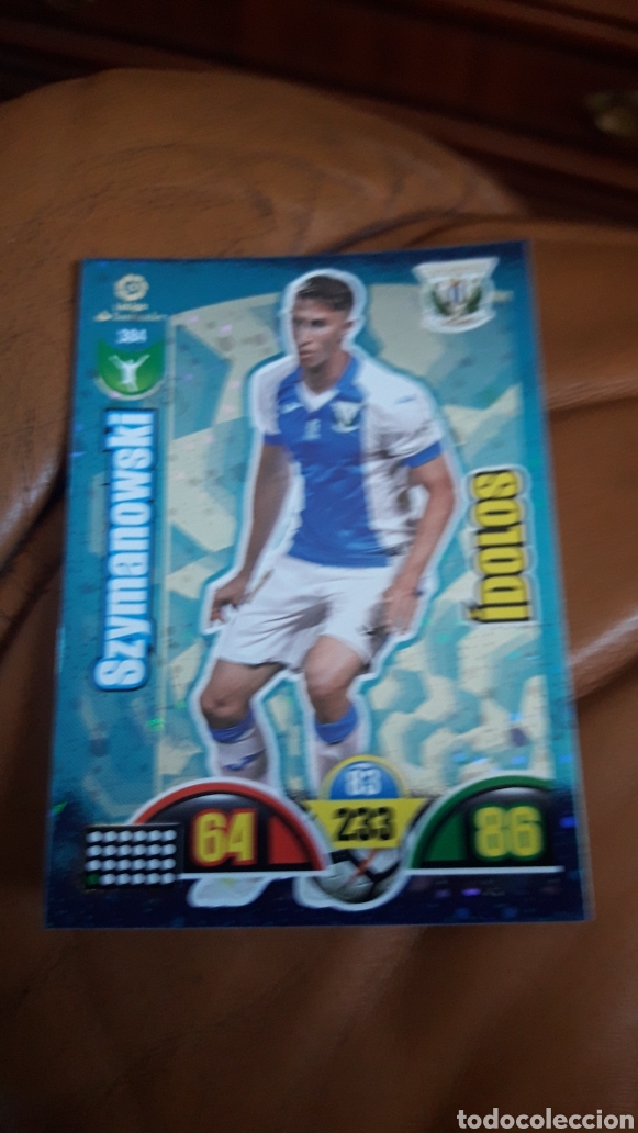 Figurine di Calcio: Panini Adrenalyn 2017 2018 17 18 384 Szymanowski Legan&eacute;s idolo