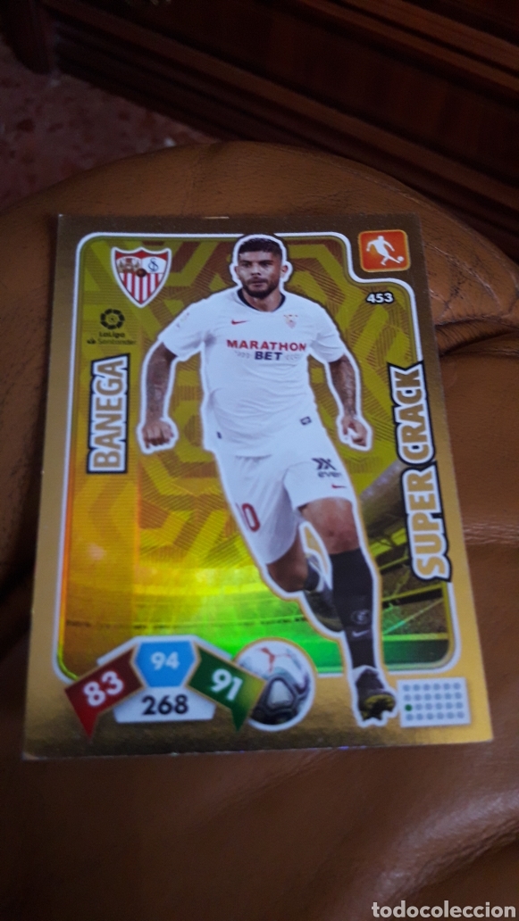 Figurine di Calcio: Panini Adrenalyn 2019 2020 19 20 453 Banega Sevilla supercrack