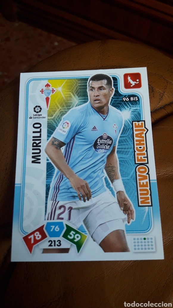 Cromos de f&uacute;tbol: Panini Adrenalyn 2019 2020 19 20 96 bis Murillo Celta de Vigo nuevo fichaje