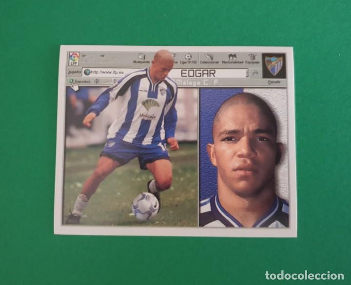 Cromos de f&uacute;tbol: EDGAR - M&Aacute;LAGA - EDICIONES ESTE 2001-02 - 01/02 - Foto 1